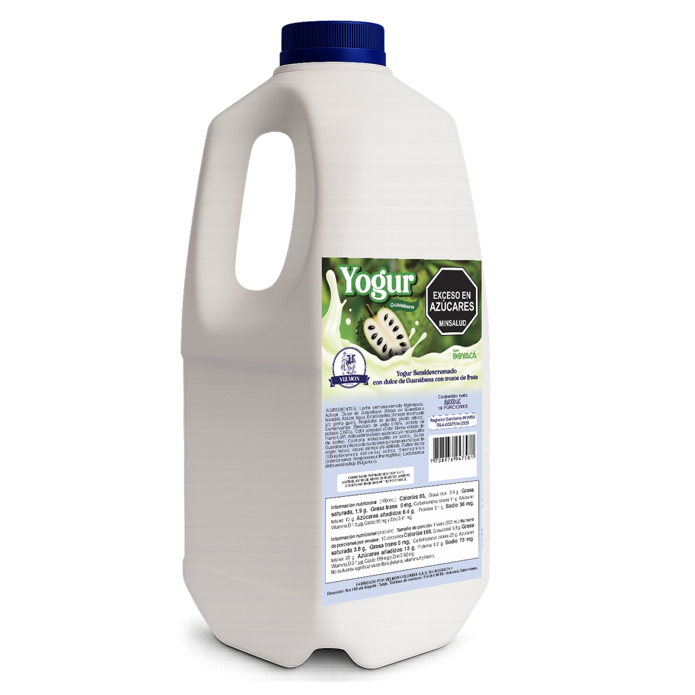 Yogur Guanabana 2000ml