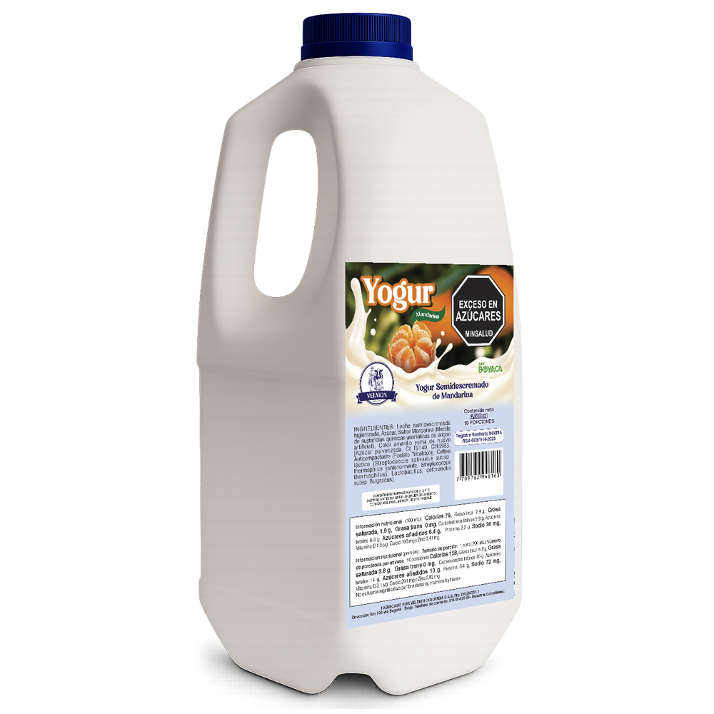 Yogur Mandarina 2000ml