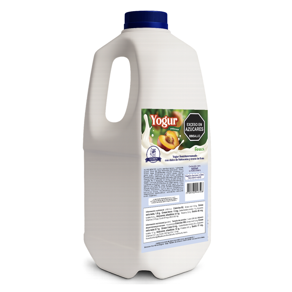 Yogur Melocotón 2000ml