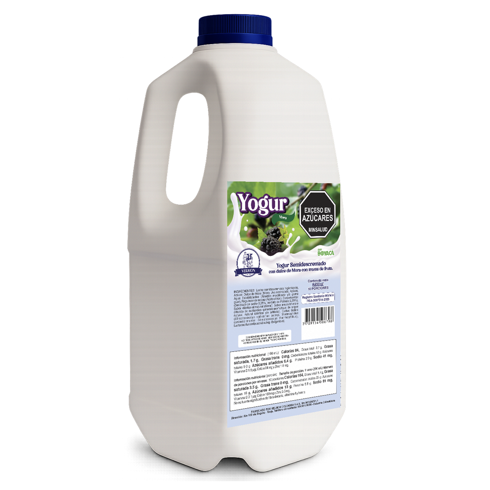 Yogur Mora 2000ml