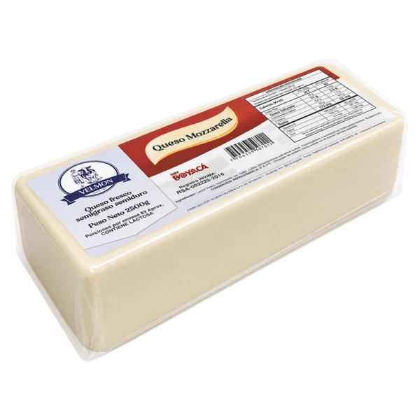 Queso Mozzarella 2500g