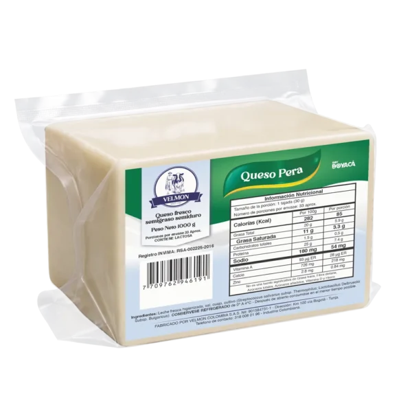 Queso Pera 1000g