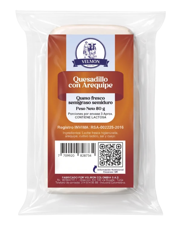 Quesadillo con Arequipe