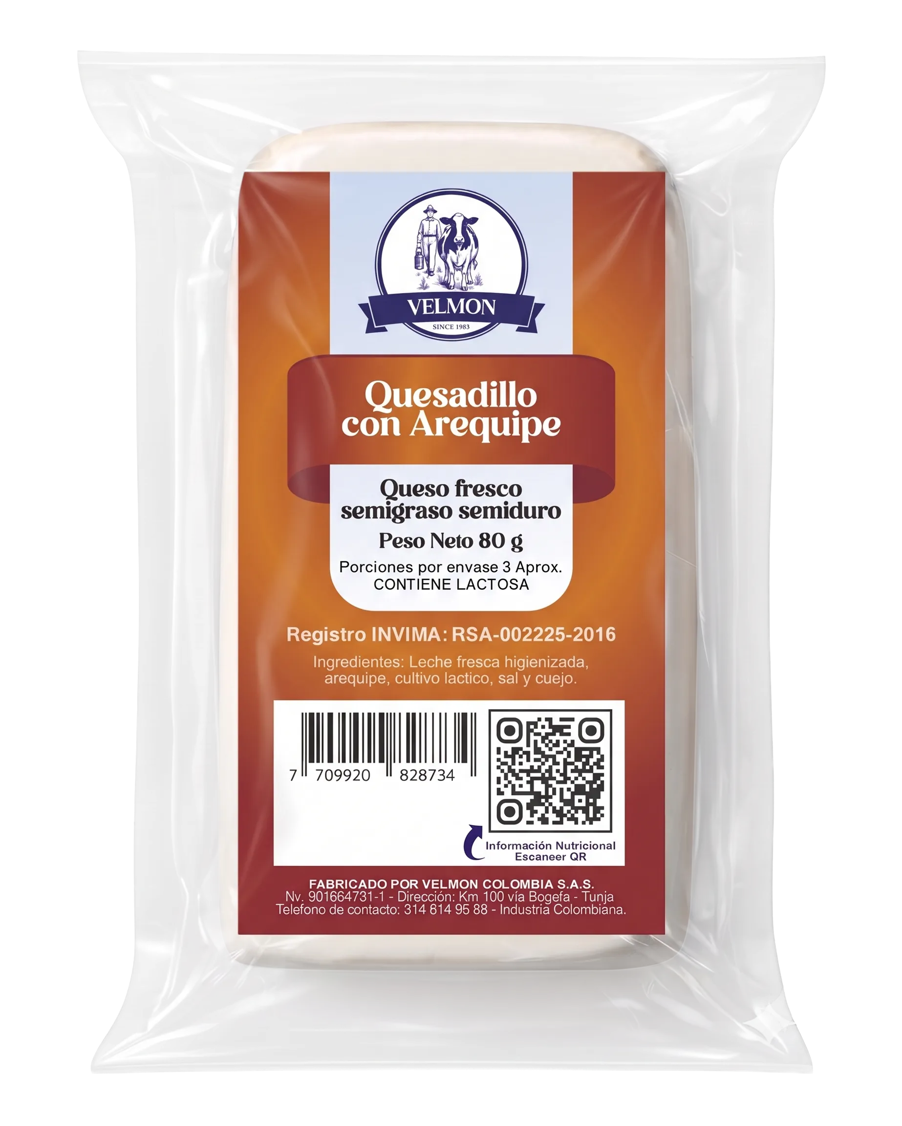 Quesadillo con Arequipe
